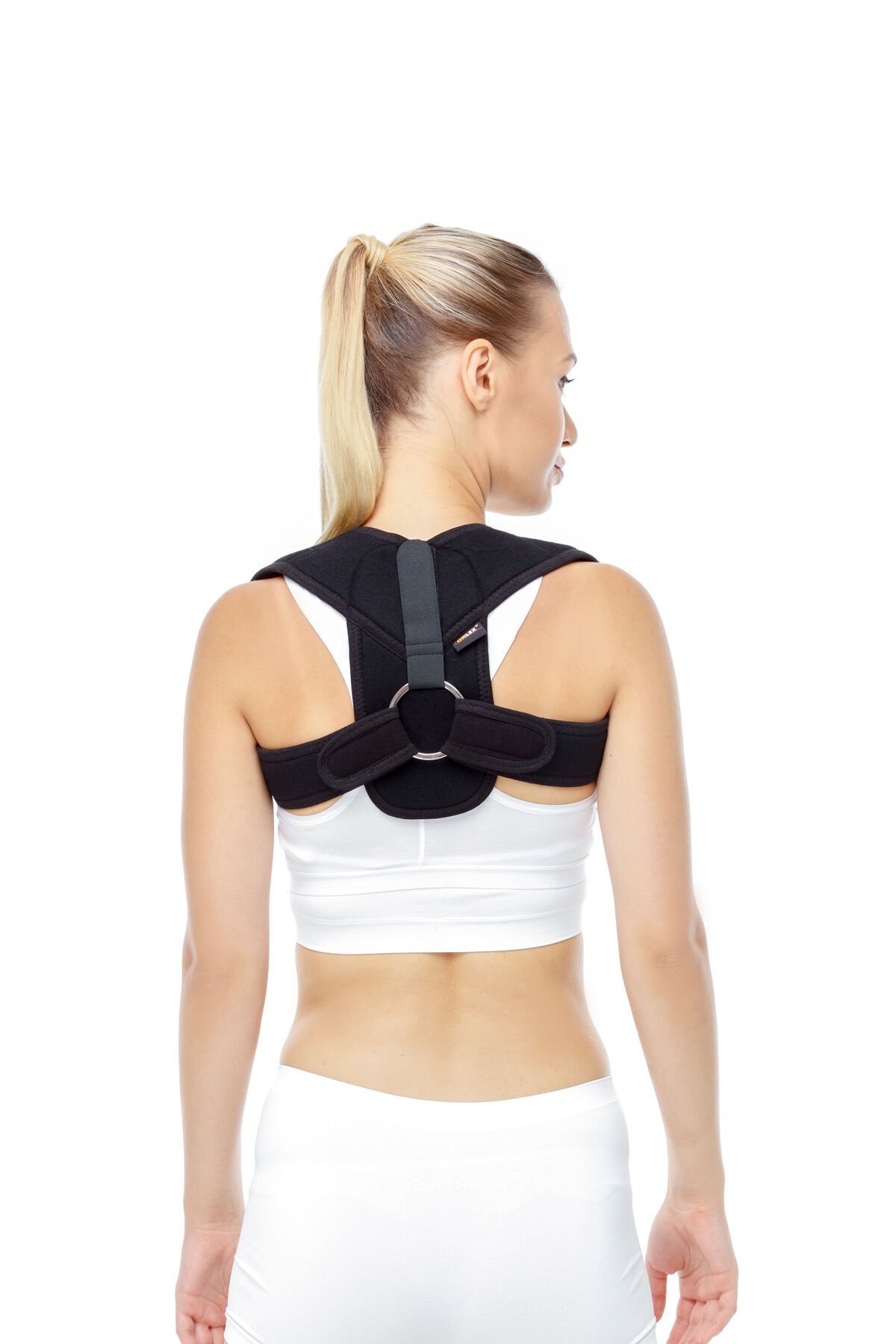 Ortopedik Klavikula Dik Duruş Bandajı – Dik Duruş Korsesi, Sırt ve Omuz Desteği Lüx (ORX®-O303 L)