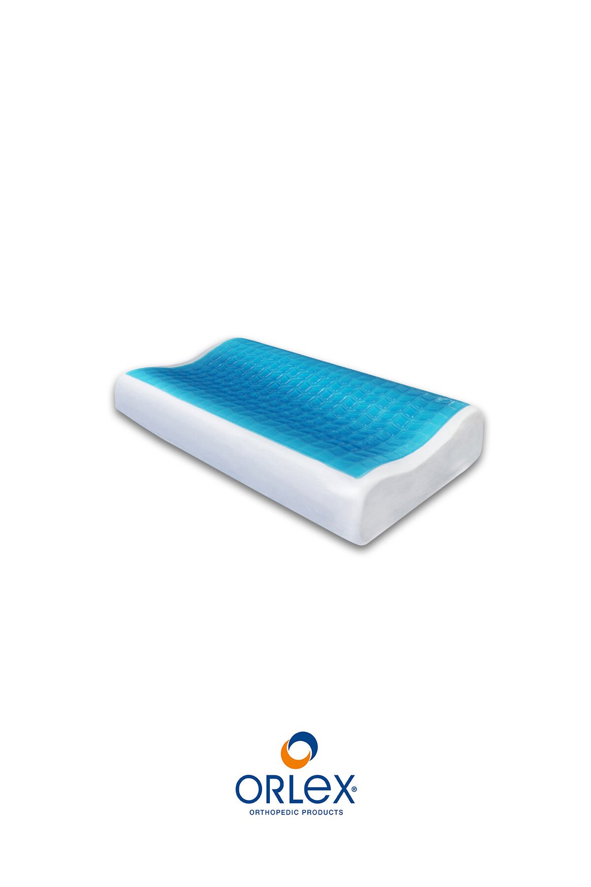 Visko Boyun Destekli Jelli Yastık – Serinletici Boyun Desteği (57X37X11) (ORX®-Y1203)