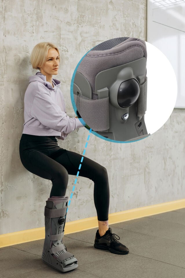 Havalı Yürüme Botu (Airwalker) – Maksimum Ayak ve Bilek Sabitleme (ORX®-A728UZUNLÜKS)
