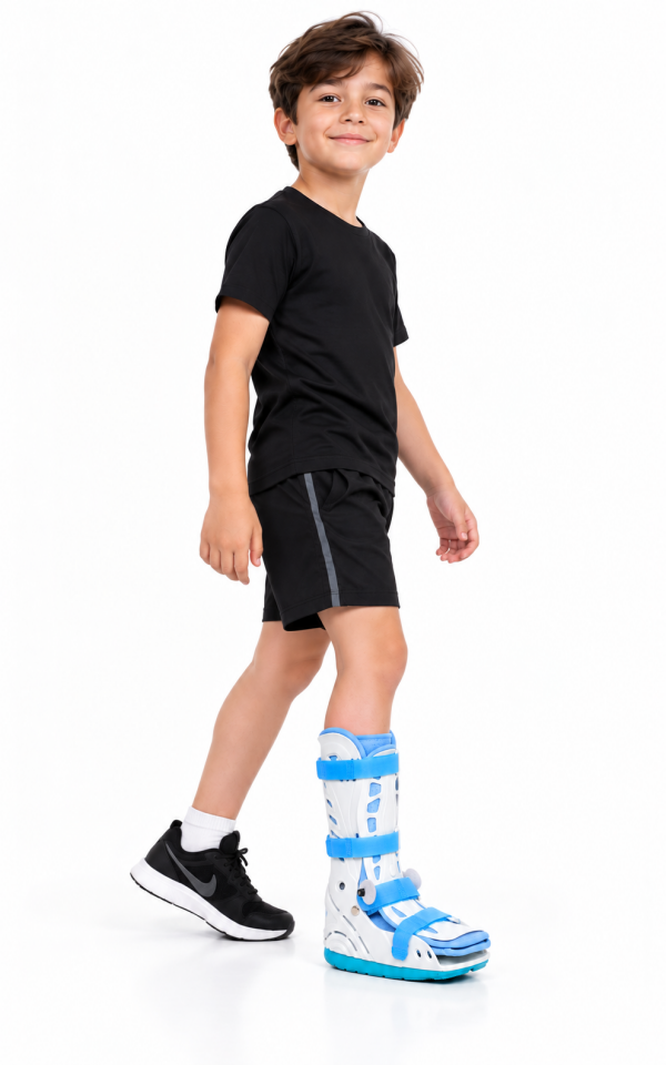 Çocuk Havalı Yürüme Botu (Airwalker) – Çocuklar İçin Ayak ve Ayak Bileği Sabitleme (ORX®-A728ÇOCUK)