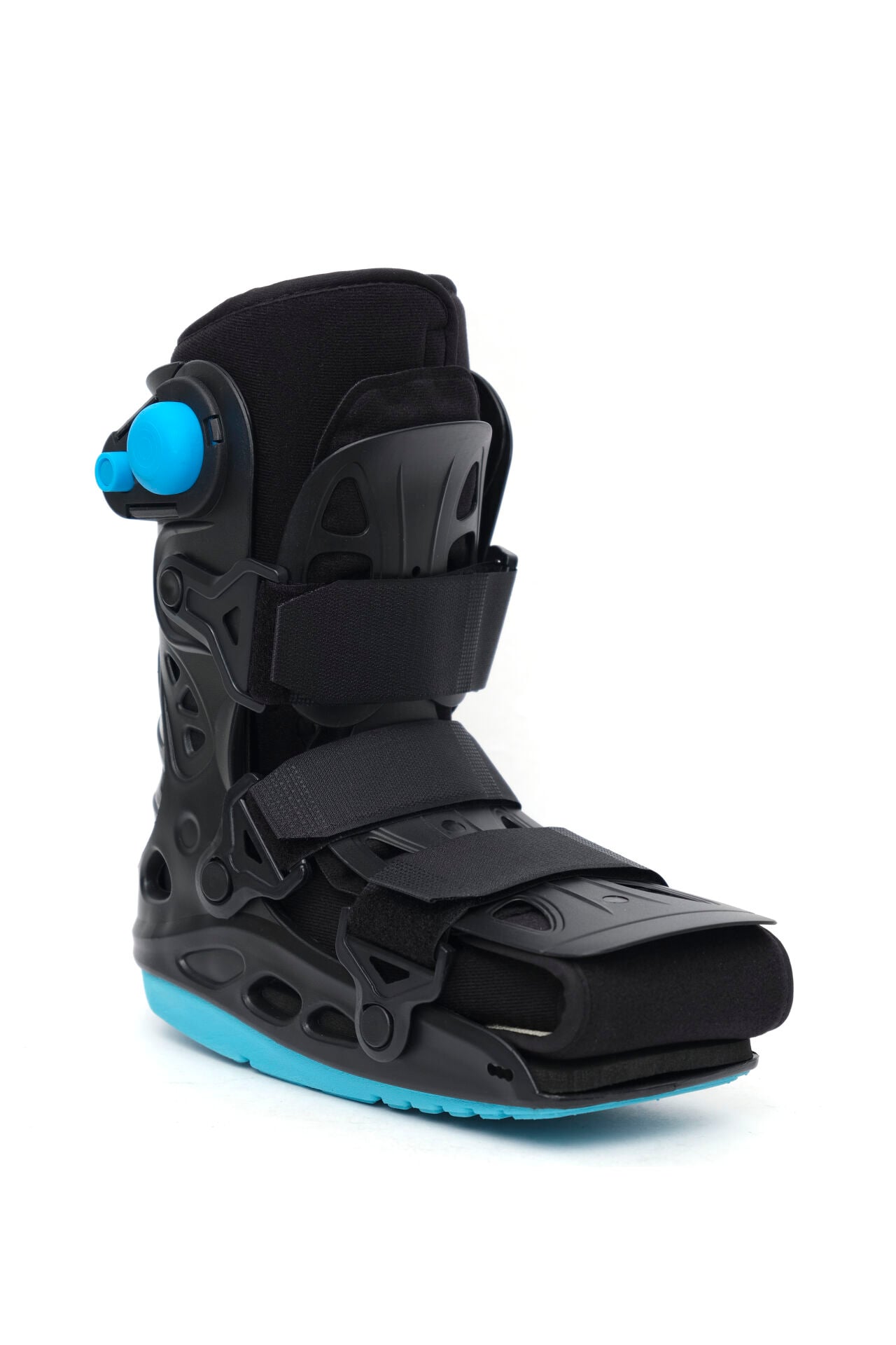 Çift Tarafı Havalı Yürüme Botu Siyah (Airwalker) – Ayak Ve Bilek Sabitleme (ORX®-A728KISA-PREMIUM)