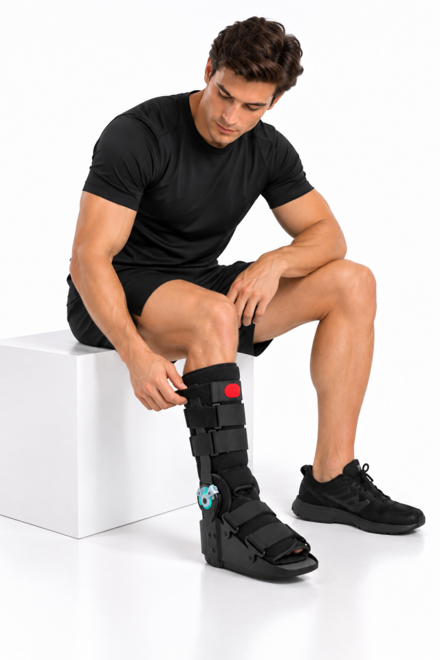 Air Rom Walker Açılı Ayarlanabilir Yürüme Botu – Ayak ve Ayak Bileği Sabitleme (ORX®-A721UZUN-LÜKS)